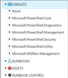 Azure Automation PowerShell modules